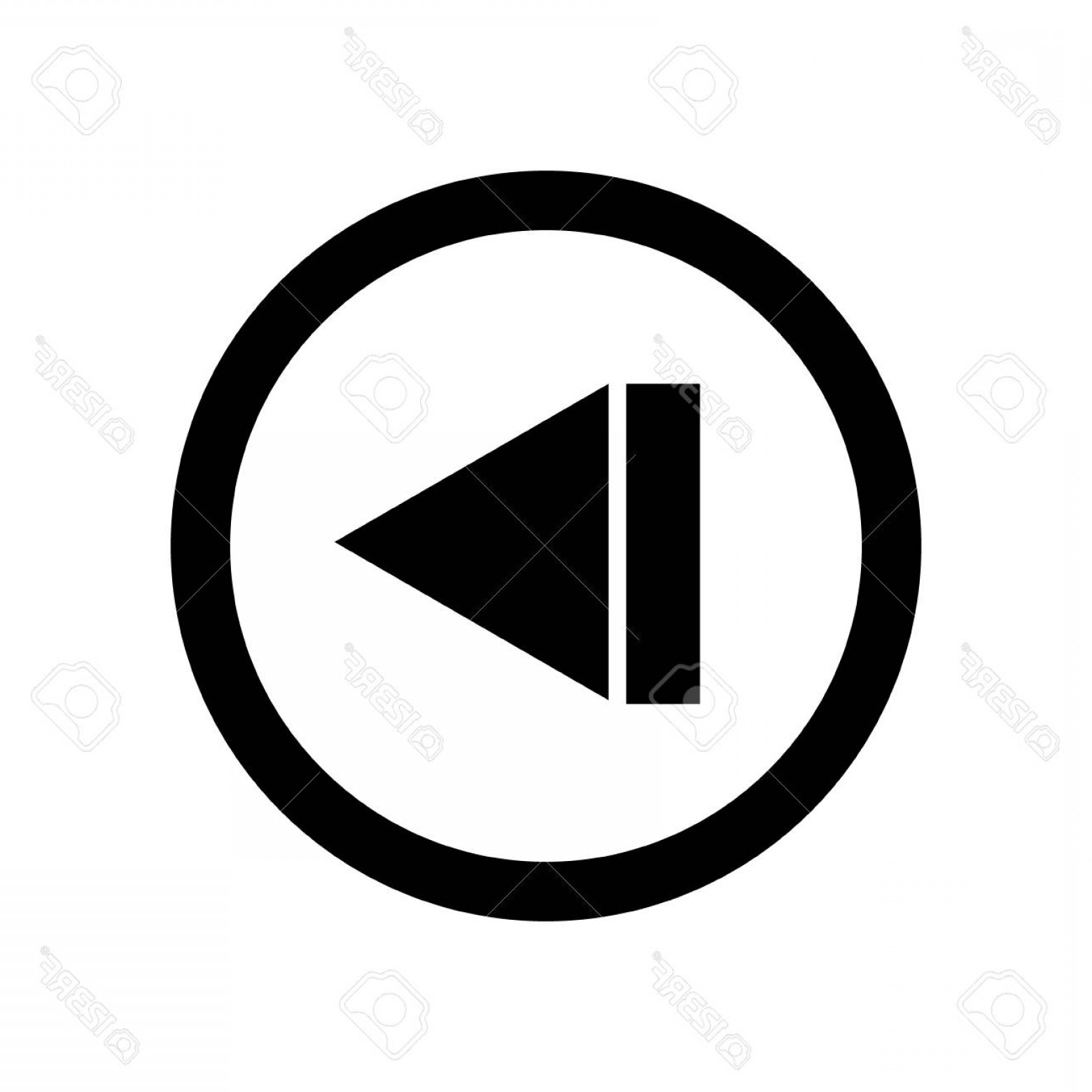 1560x1560 Photostock Vector Play The Icon In A Flat Style Player