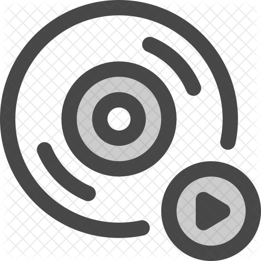 512x512 Playback Icon Of Colored Outline Style