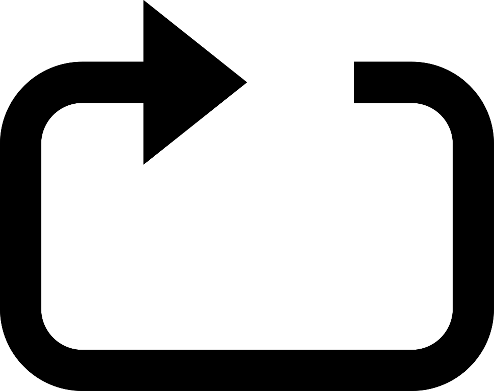 980x776 Normal Direction Loop Playback Png Icon Free Download