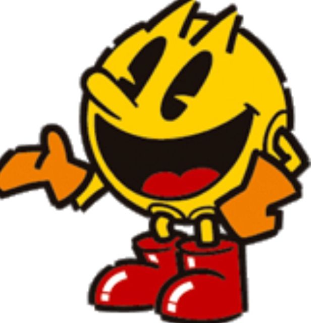 640x640 Pacman Things That Are Yellow Game Icon, Vintage Video Games