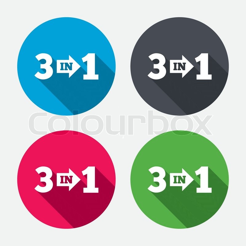 800x800 Three In One Suite Sign Icon In Stock Vector Colourbox