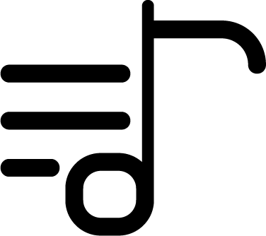 376x334 Playlist Icon Linear Square Icons More Icon, Music, Symbols