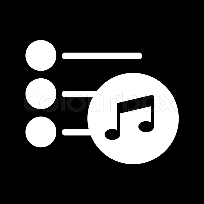 800x800 Playlist Icon Vector Isolated On Stock Vector Colourbox