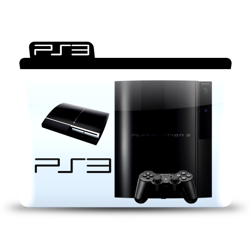 512x512 Playstation, Folder, Icon Free Of Colorflow Icons
