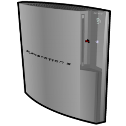 256x256 Sony Playstation Silver Vertical Icon, Png Clipart Image