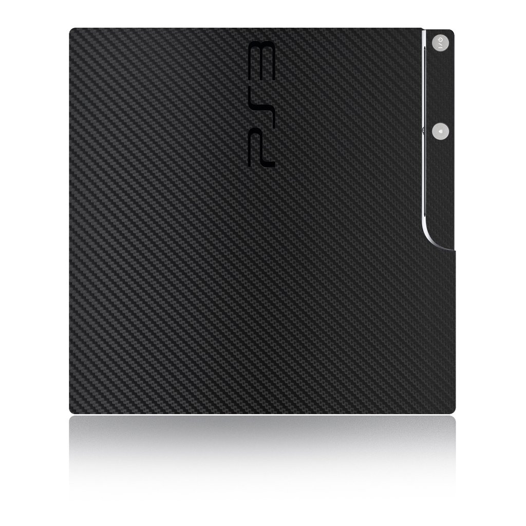 1024x1024 Make Your Playstation Slim Unique In Black Carbon Fiber