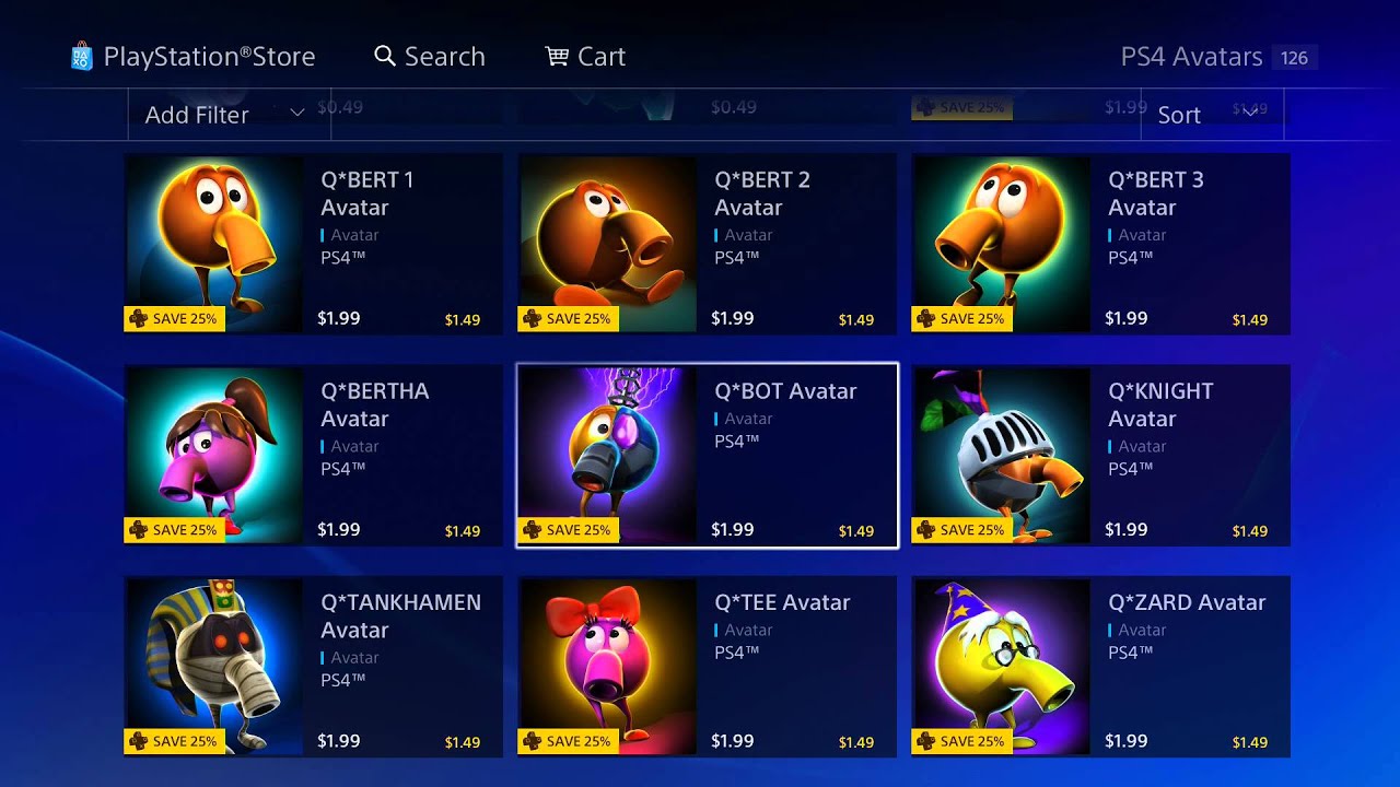 1280x720 Avatars Free Premium Psn Store