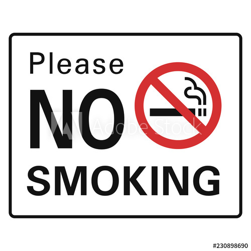 500x500 Please No Smoking Icon Simple Illustration Of Please No Smoking