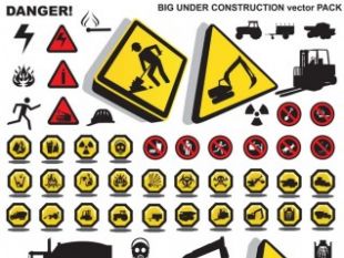 310x233 Construction Please Note That Security Icon Vector Free Icon