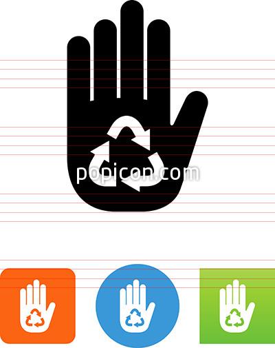 400x505 Please Recycle Icon