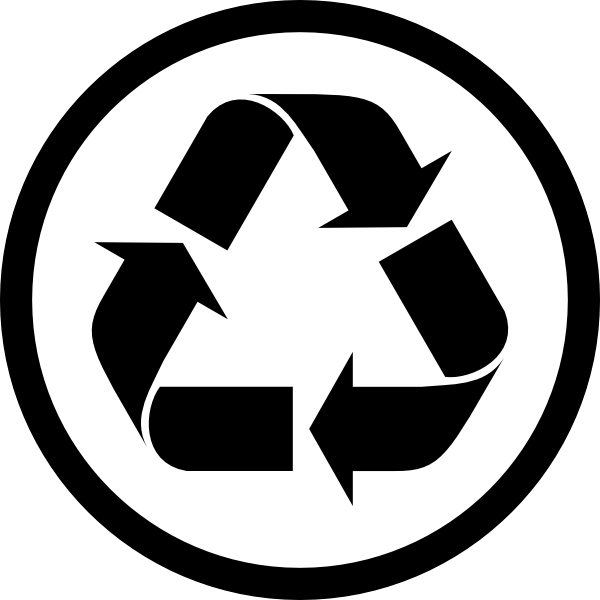 600x600 Recycle Symbol Clip Art