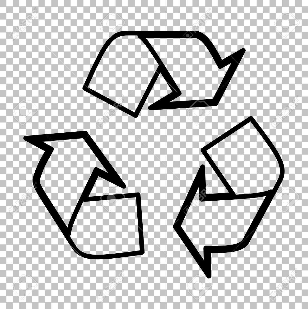 1298x1300 Recycle Symbol Transparent Background Images In Collection