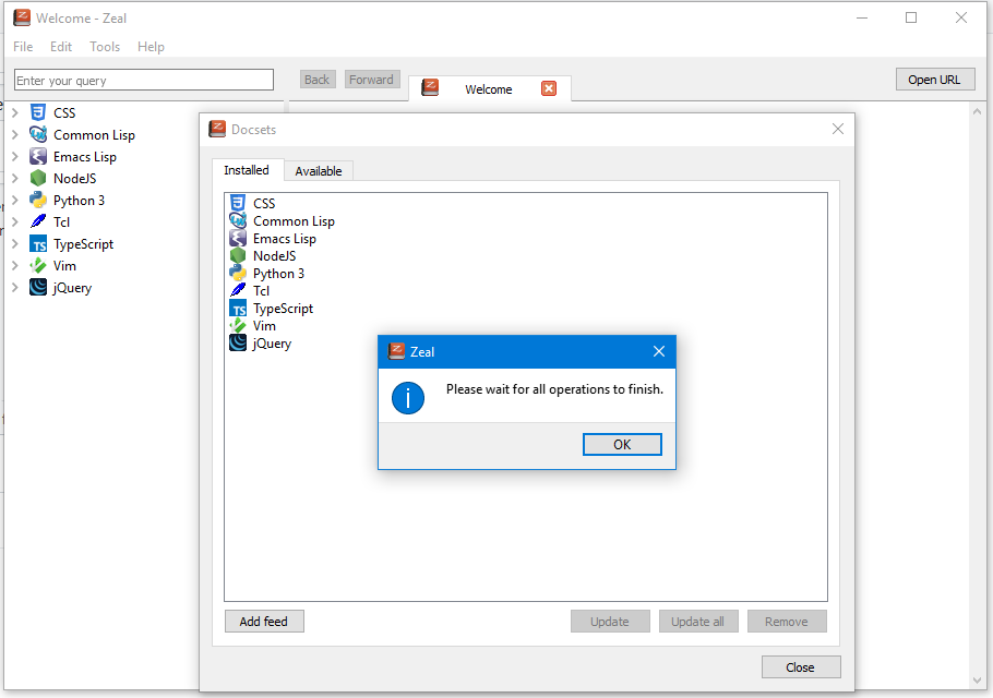 910x640 Please Wait For All Operations To Finish, Never Finishes Issue