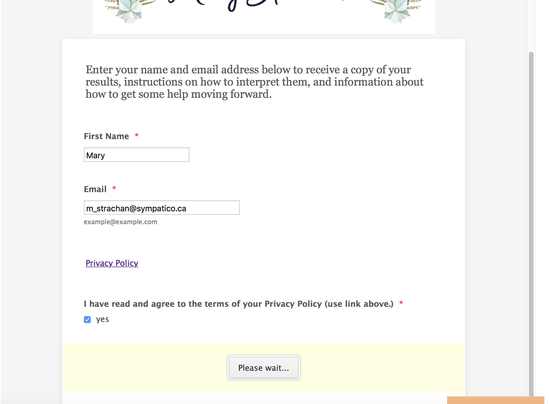 1886x1388 The Submit Button On My Wordpress Site Says Please Wait And Then
