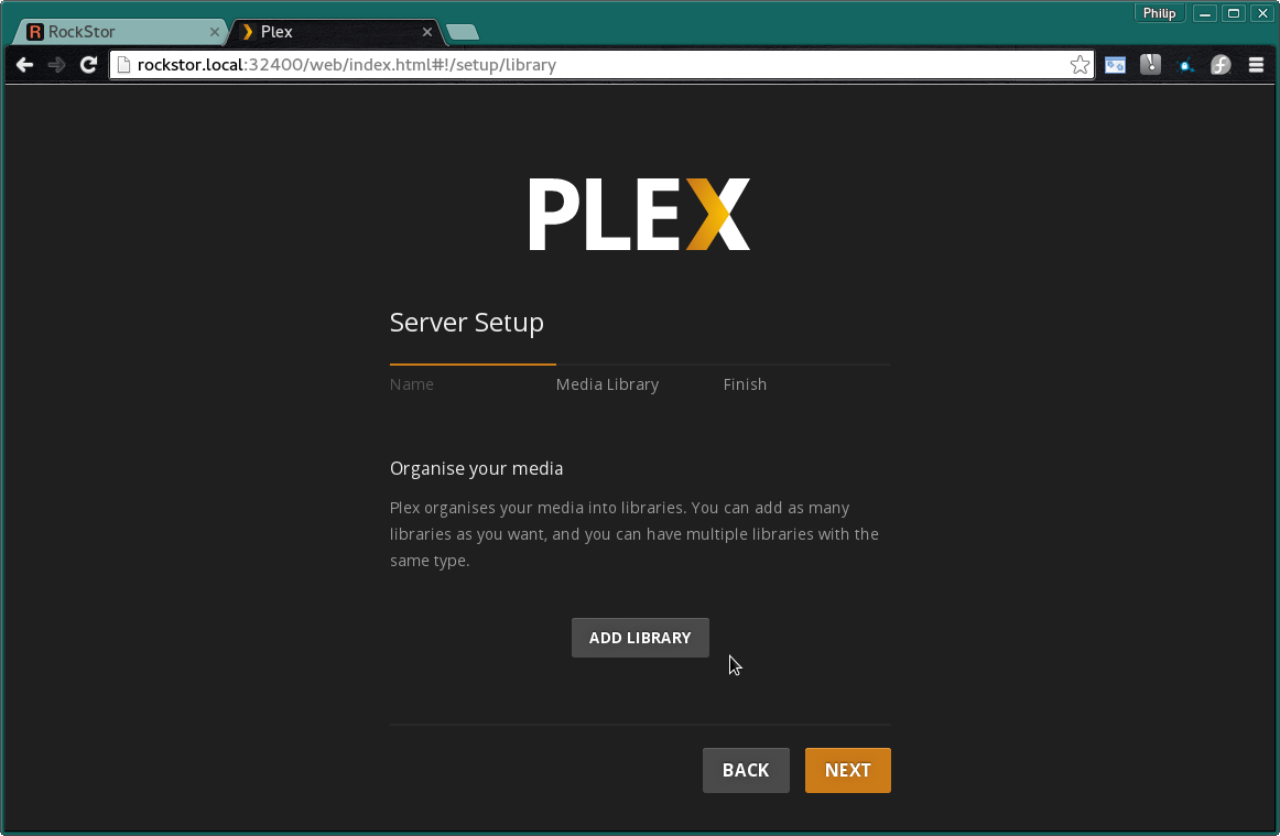 Plex Server Rock On Rockstor Documentation 1162x759 Plex Server Rock On Rockstor Documentation
