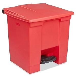 300x300 Red Trash Can Icon Bags With Lid