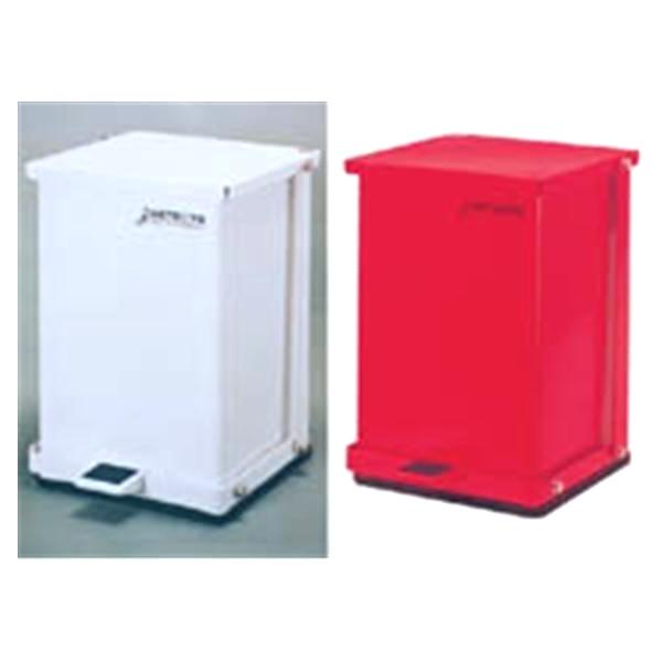 600x600 Red Trash Can Made Push Door Tall Kitchen Ruby Icon