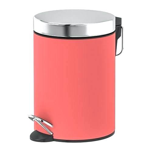 500x500 Red Trash Can Red Trash Can Icon Plex Red Garbage Can With Lid