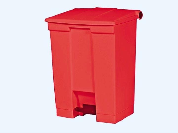 720x540 Red Trash Can Tall Icon Gallon Step Metal With Lid
