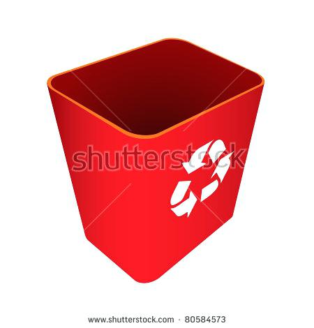 450x470 Red Trash Can Cricshots