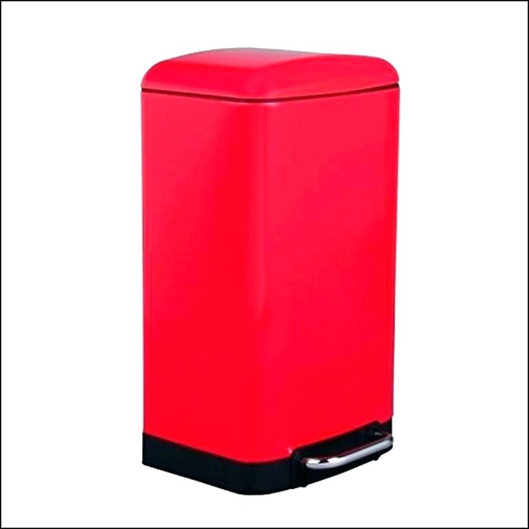 771x771 Red Trash Cans