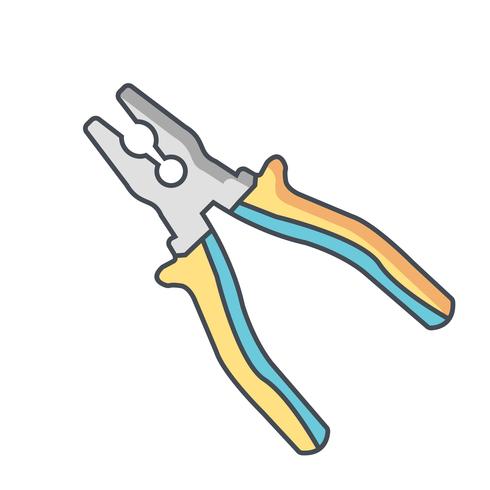 490x490 Plier Vector Icon