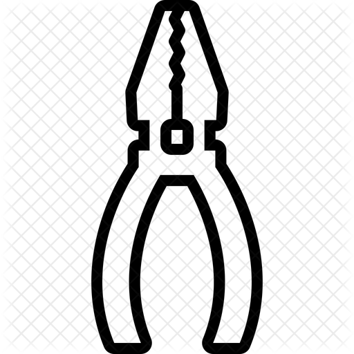 512x512 Pliers Icon Of Line Style