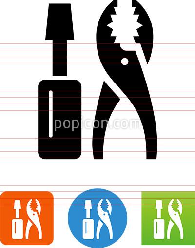 400x508 Screwdriver And Pliers Icon