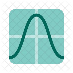 256x256 Plot Icon Of Flat Style