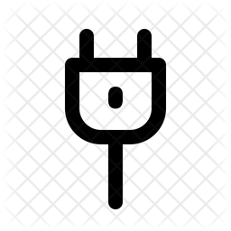 256x256 Plug Icon Of Line Style