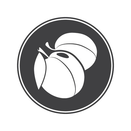 450x450 Plum Icon Royalty Free Vector Graphics