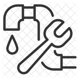 256x256 Plumbing Icon Of Line Style