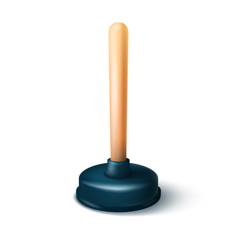 Realistic Plunger Icon On The White Background With Shadow 490x490 Realistic Plunger Icon On The White Background With Shadow