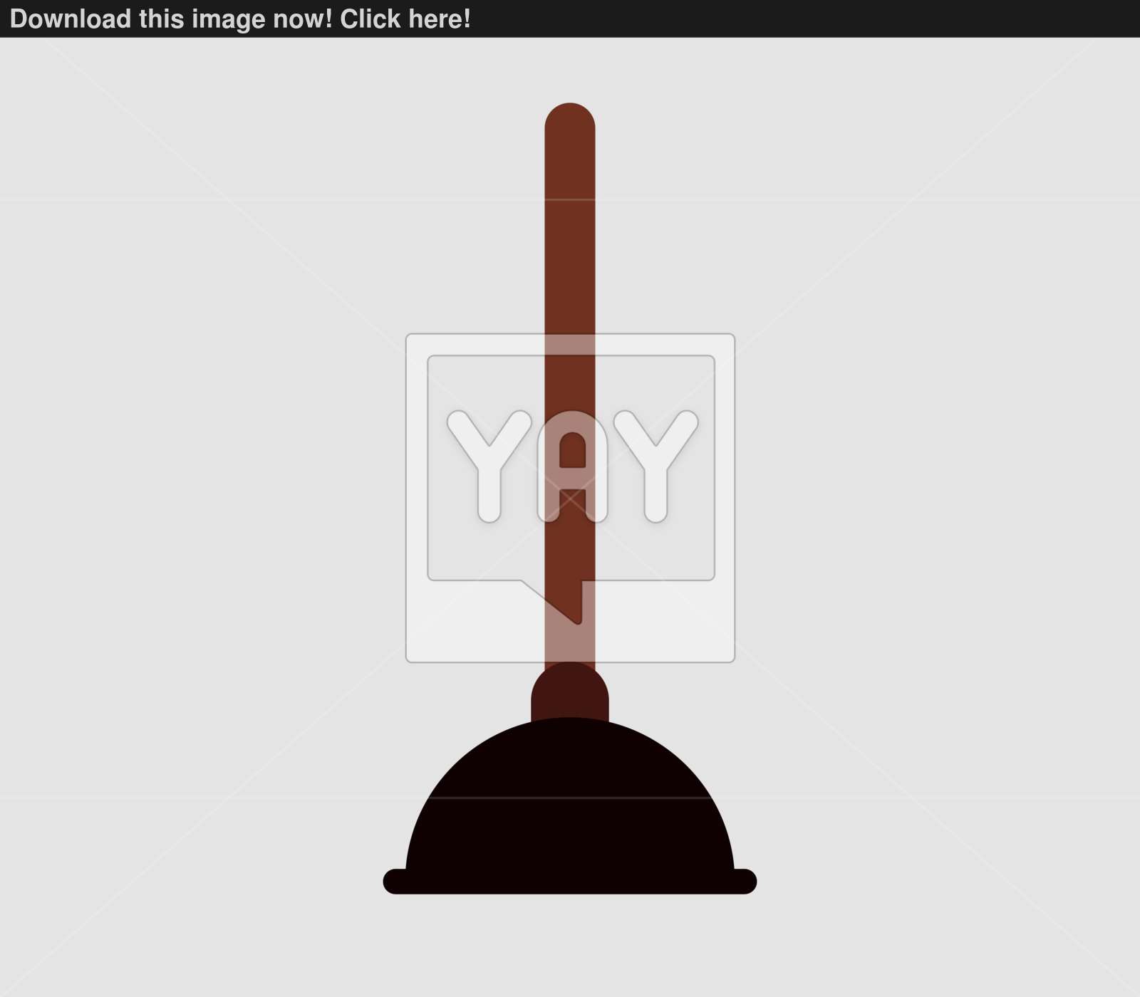 Plunger Icon Vector 1600x1400 Plunger Icon Vector