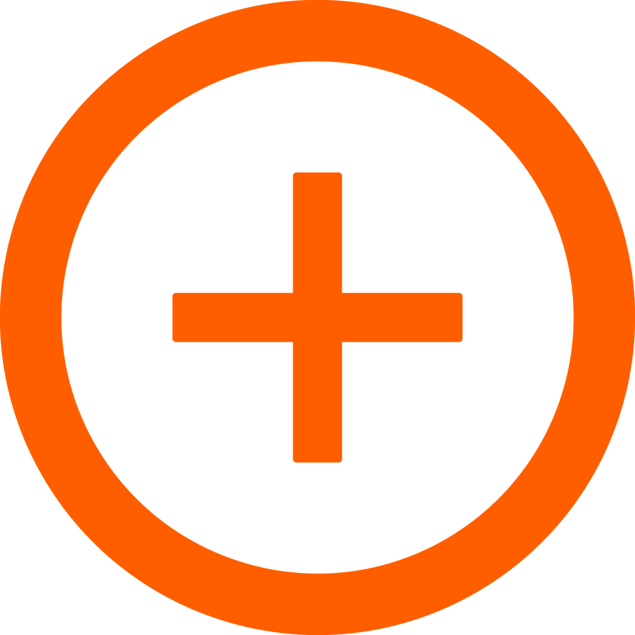 1280x1280 Plus Add Increase Icon Button Png