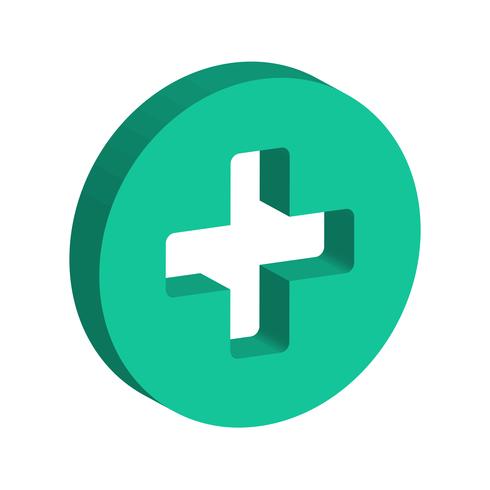 490x490 Button Plus Icon