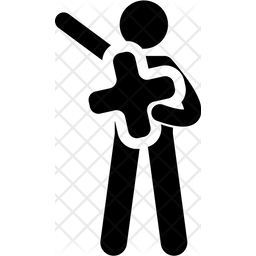 256x256 Plus Icon Of Glyph Style