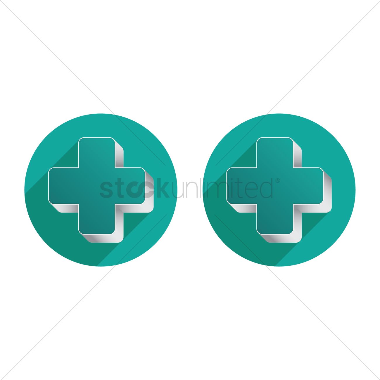 1300x1300 Medical Plus Sign Icons Vector Image