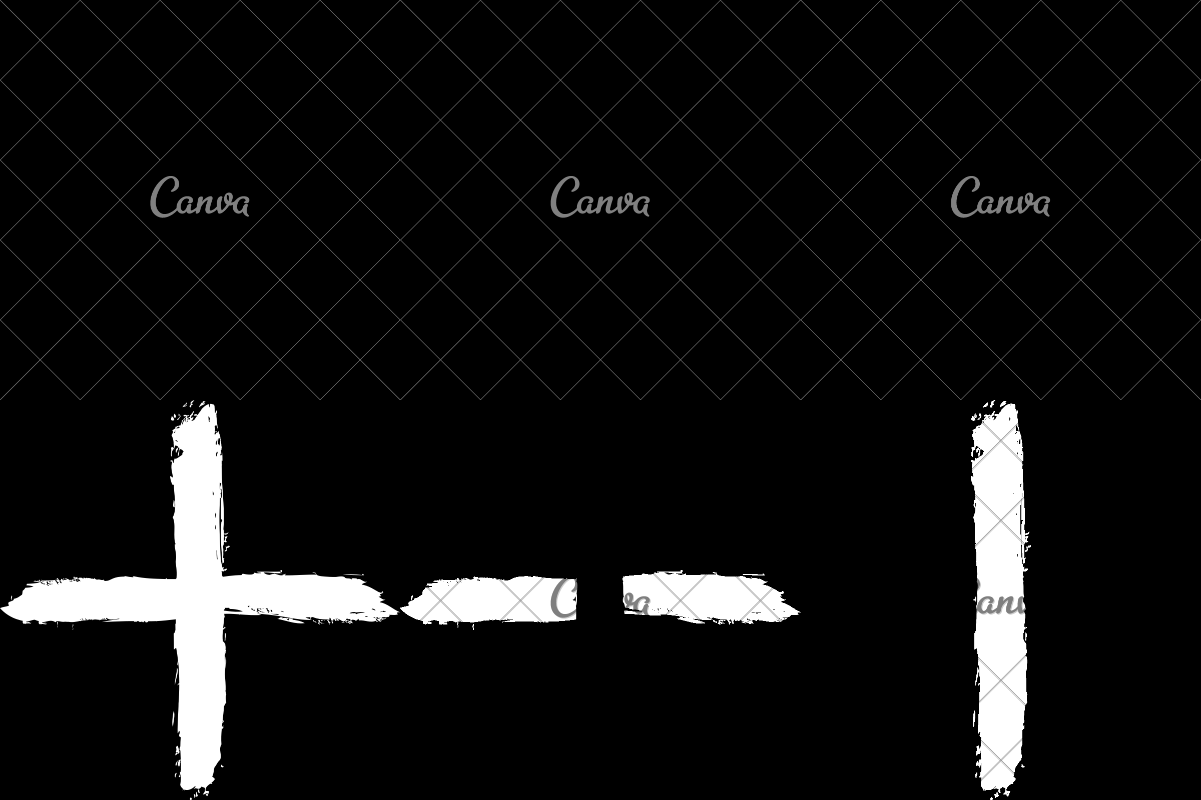 2400x1600 Brushstroke Plus Sign Icon