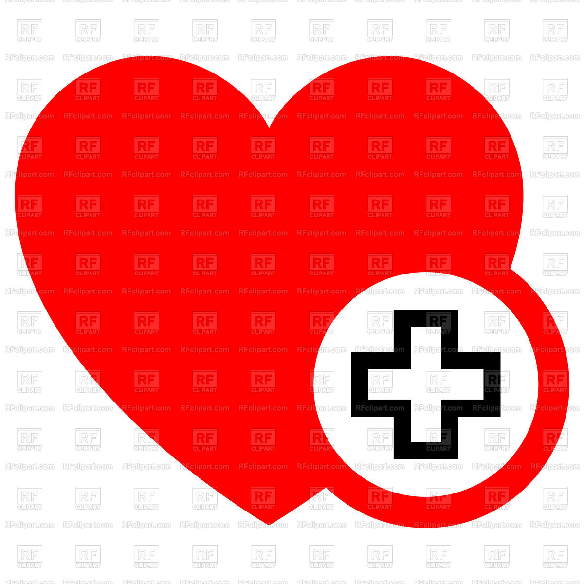 1200x1200 Heart Red Icon With Plus Symbol Isolated On White Background