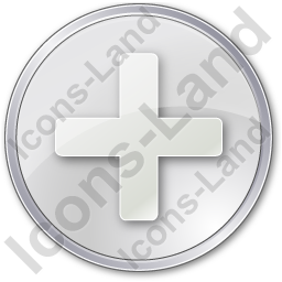 256x256 Plus Circle Grey Icon, Pngico Icons