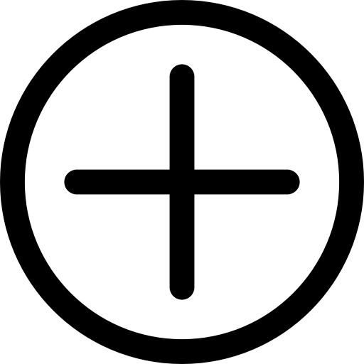 512x512 Plus Addition Sign Circle Icons Free Download