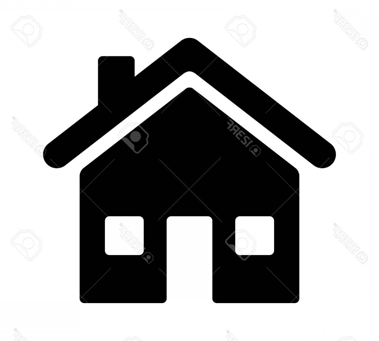 1560x1404 Photostock Vector House Home Residence Address Or Real Estate Flat