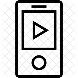 256x256 I Pod Icon Of Line Style