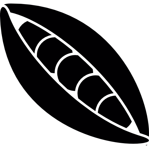 512x512 Open Green Peas Pod Icons Free Download