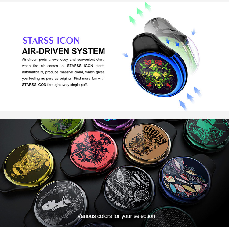 750x743 Starss Icon Pod System Kit The First Carbon Fiber Pod System