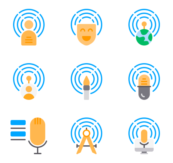 600x564 Podcast Icons