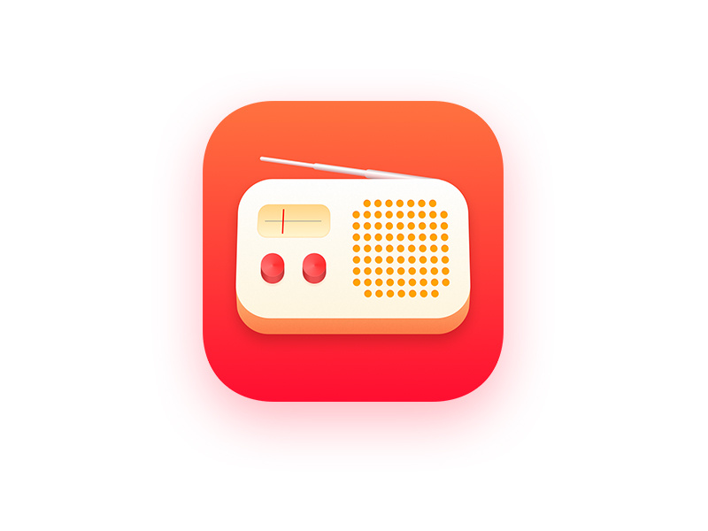 800x600 Radio Podcast App Icon