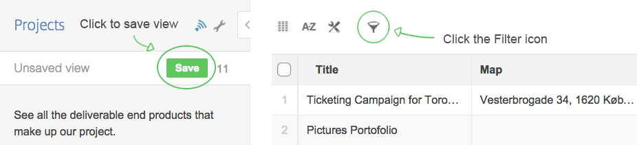 926x211 Views, Filters And Reports Podio Help Centre