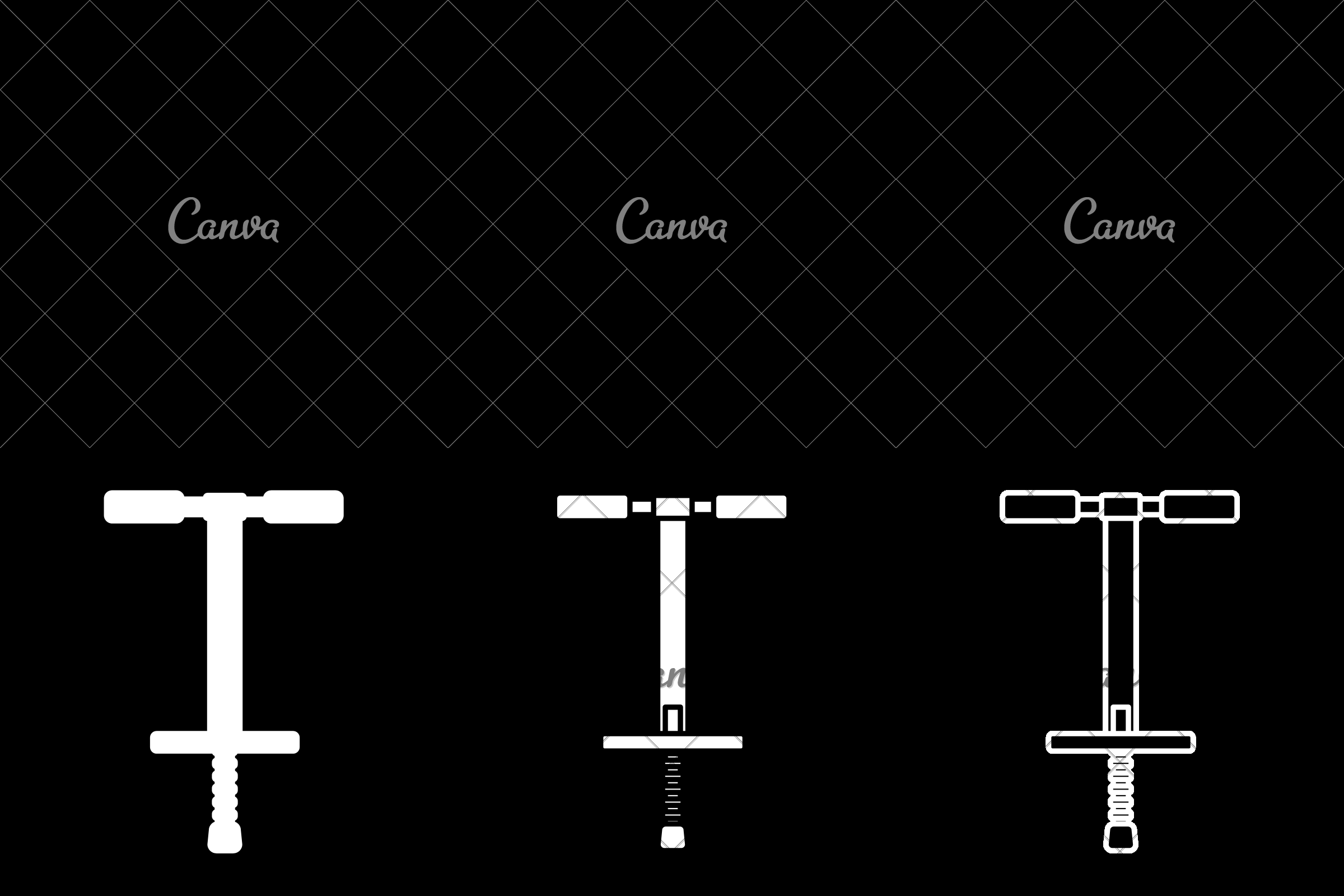 2400x1600 Pogo Stick Vector Icon